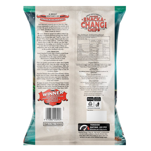 SnackaChangi Sour Cream, Chives & Onion |150g