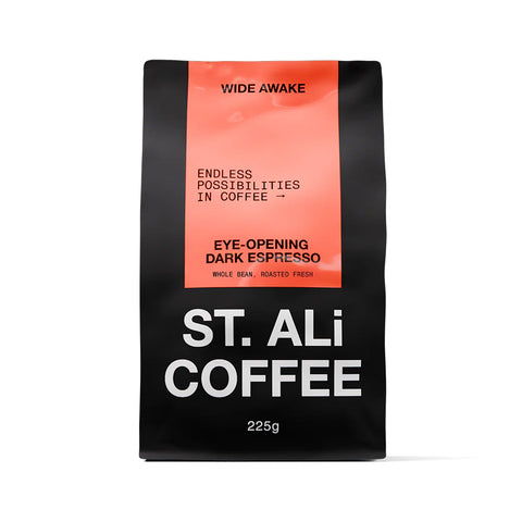 ST. ALi Wide Awake Strong Espresso Blend Whole Beans | 225g