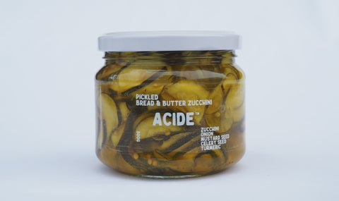 Acide Bread & Butter Zucchini Pickle | 300g - iPantry