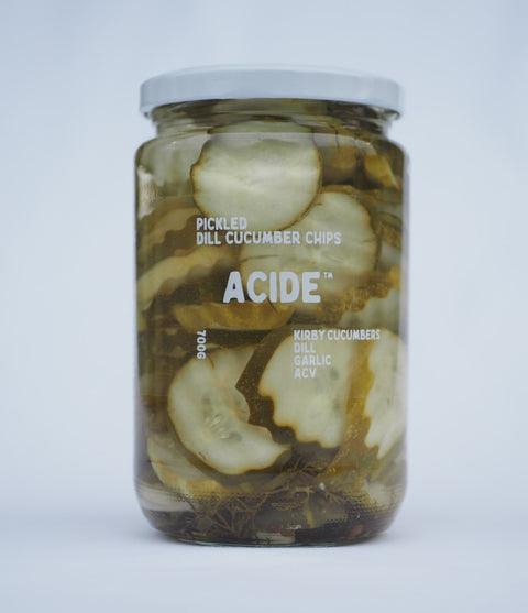 Acide Crinkle Dill Pickle Chips | 700g - iPantry