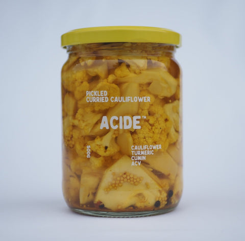 Acide Pickled Curried Cauliflower | 500g - iPantry