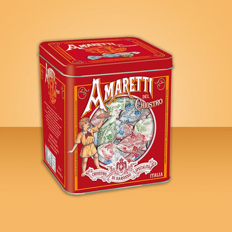 Amaretti Crunchy Mini Tin | 50g - iPantry UAE