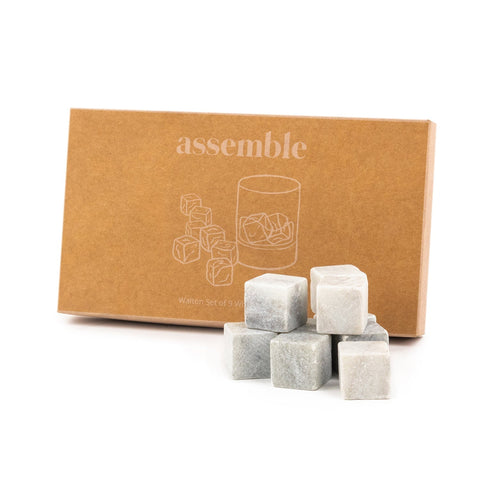 Assemble - Set of 9 Whiskey Stones - iPantry