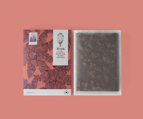 Atypic 55% Milk Chocolate with Honeycomb | 70g - iPantry