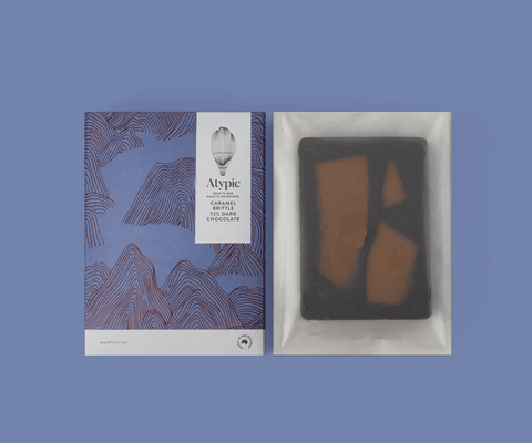Atypic 72% Vanuatu Dark Chocolate with Caramel Brittle | 20g - iPantry