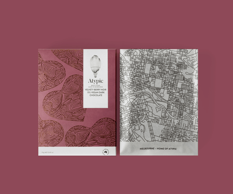 Atypic 75% Dark Chocolate with Mixed berries | 70g - iPantry