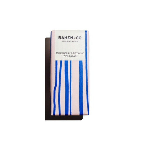 Bahen & Co Strawberry & Pistachio 70% Bar | 75g - iPantry