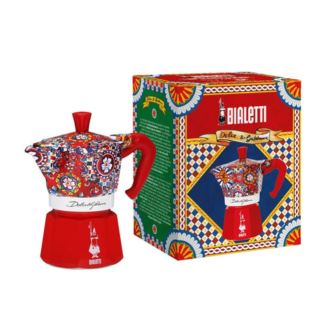 Bialetti Dolce & Gabbana Bialetti Moka Induction 2 Cups - iPantry UAE