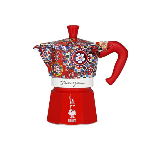 Bialetti Dolce & Gabbana Bialetti Moka Induction 2 Cups - iPantry UAE