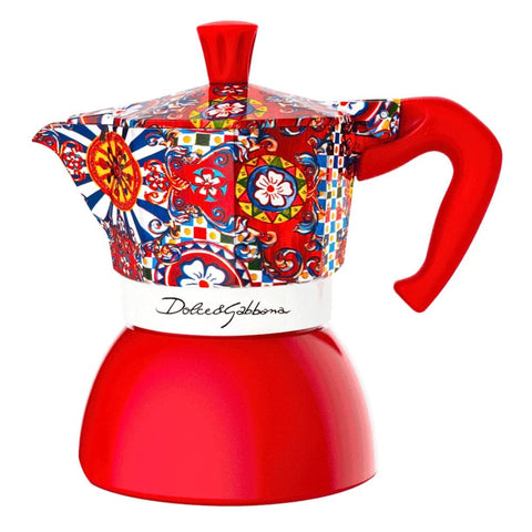 Bialetti Dolce & Gabbana Bialetti Moka Induction 4 Cups - iPantry UAE