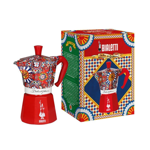 Bialetti Dolce & Gabbana Bialetti Moka Induction 4 Cups - iPantry UAE