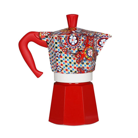 Bialetti Dolce & Gabbana Bialetti Moka Induction 4 Cups - iPantry UAE