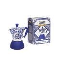 Bialetti Dolce & Gabbana Mediterranean Blue Bialetti Moka Induction 6 Cup - iPantry UAE