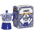 Bialetti Dolce & Gabbana Mediterranean Blue Moka Express 3 Cup - iPantry UAE