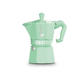 Bialetti Moka Exclusive Green 6 CUP - iPantry UAE