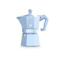 Bialetti Moka Exclusive Light Blue 6 Cup - iPantry UAE