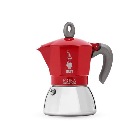 Bialetti Moka Induction 6 Cups Red - iPantry