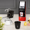 Bialetti Set Mini Induction 2 cup Black & 2 Bicchierini - iPantry UAE