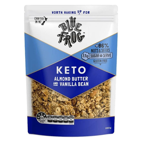 Blue Frog Keto Cereal Almond Butter & Vanilla Bean | 300g - iPantry UAE