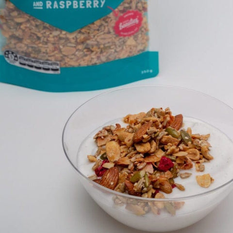 Blue Frog Keto Cereal Almond, Peanut & Raspberry | 300g - iPantry