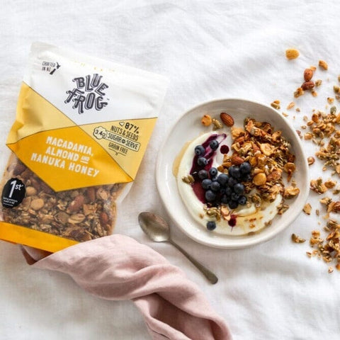 Blue Frog Macadamia, Almond & Manuka Honey Muesli | 350g - iPantry
