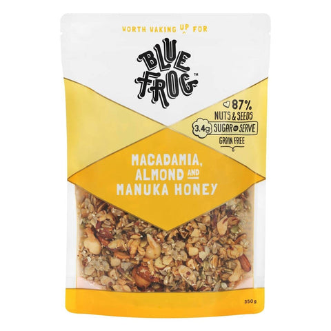 Blue Frog Macadamia, Almond & Manuka Honey Muesli | 350g - iPantry