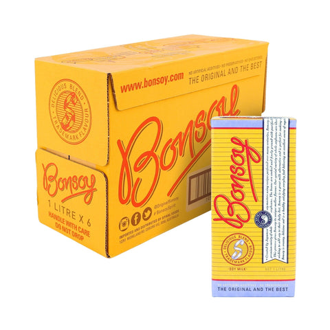 Bonsoy Soy Milk Box | 6 x 1L - iPantry UAE