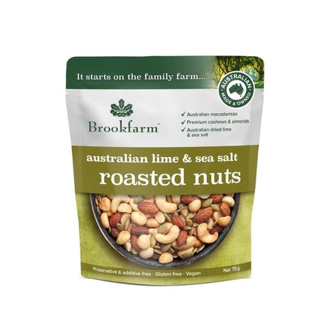 Brookfarm Australian Lime and Sea Salt Roasted Nuts | 75g - iPantry