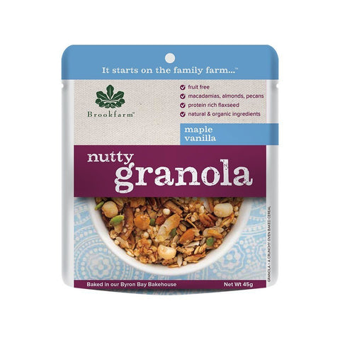 Brookfarm Maple Vanilla Nutty Granola | 45g - iPantry