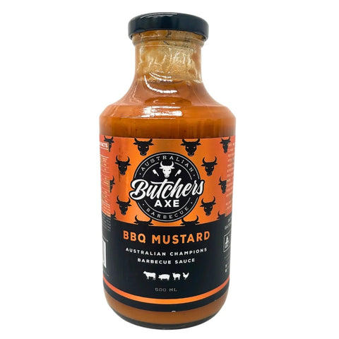 Butchers Axe BBQ Mustard Sauce | 500mL - iPantry UAE