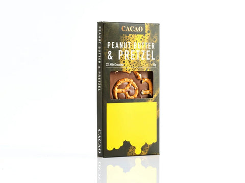 Cacao Peanut Butter and Pretzel Bar | 85g - iPantry UAE
