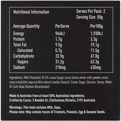 Cacao Yellow Box Honeycomb Petit Bites | 100g - iPantry UAE