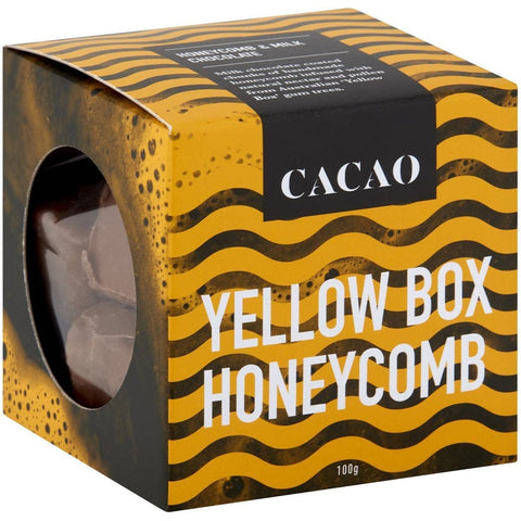 Cacao Yellow Box Honeycomb Petit Bites | 100g - iPantry UAE