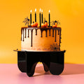 Cake & Candle Black Tall Cake Candles 12cm 12 Pack - iPantry UAE