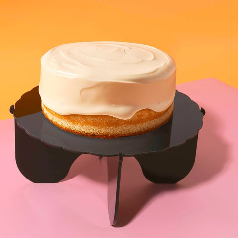 Cake & Candle Plateau Gateau 3 - Piece Cake Stand (Black) - iPantry UAE
