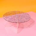 Cake & Candle Plateau Gateau 3 - Piece Cake Stand (Glitter / Clear) - iPantry UAE