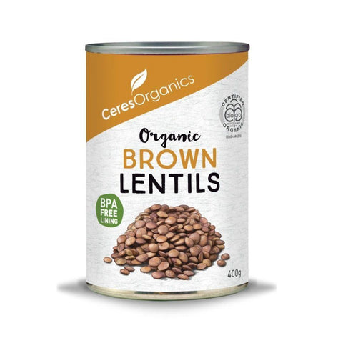 Ceres Organics Brown Lentils | 400g - iPantry