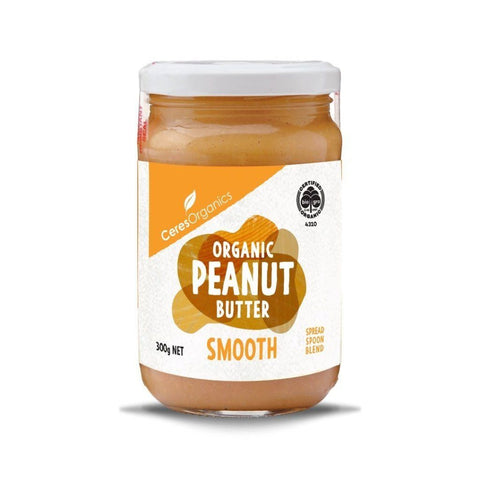 Ceres Organics Smooth Peanut Butter | 300g - iPantry