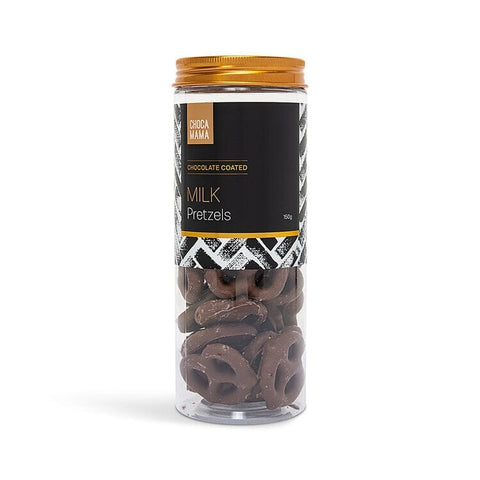 Chocamama Milk Chocolate Pretzels Cylinder | 150g - iPantry