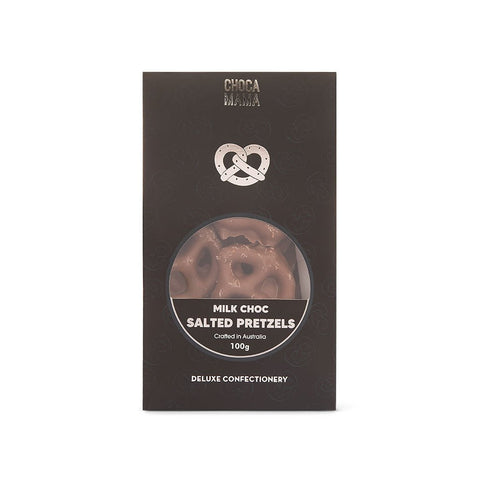 Chocamama Milk Chocolate Salted Pretzels | 100g - iPantry