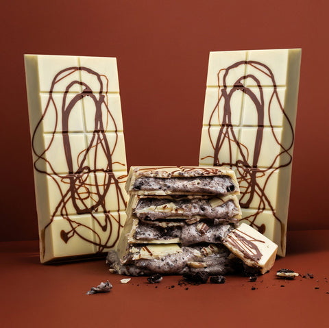 Choced Cookies and Cream Chocolate Block 2 Pack - iPantry UAE