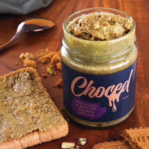 Choced Pistachio & Biscoff Kunafa Spread | 260g - iPantry UAE
