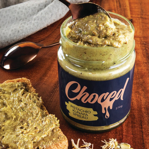 Choced Pistachio Kunafa Spread | 270g - iPantry UAE