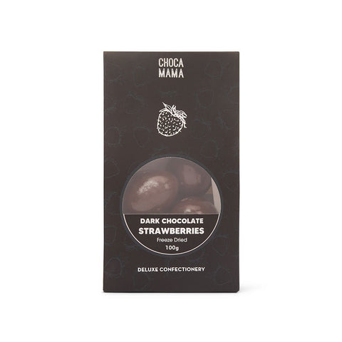 Chocomama Dark Freeze Dried Strawberries | 100g - iPantry