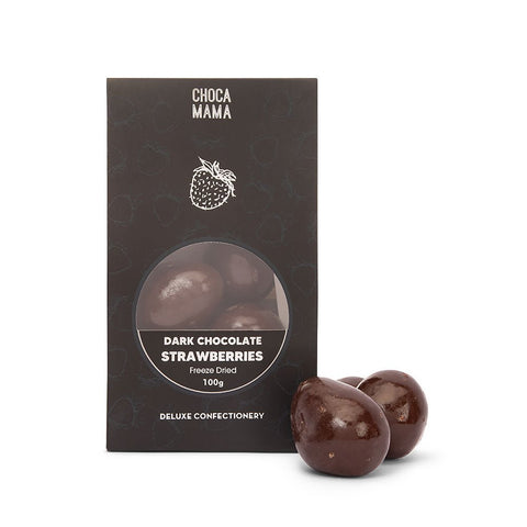 Chocomama Dark Freeze Dried Strawberries | 100g - iPantry