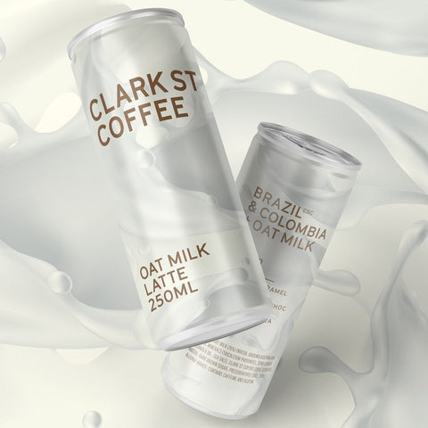 Clark St Coffee Oat Milk Latte Can | 250mL - iPantry UAE