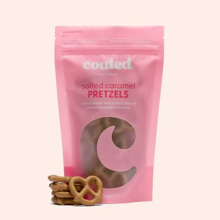 Coated Salted Caramel Pretzels | 120g - iPantry
