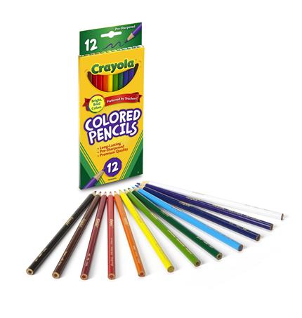 Crayola Coloured Pencils 12 Pack - iPantry UAE
