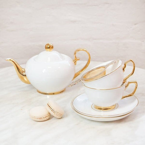 Cristina Re Designs Teacup & Saucer Ivory - iPantry UAE