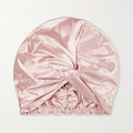 Dilly's Collections 100% Mulberry Silk Pink Sleeping Cap - iPantry UAE